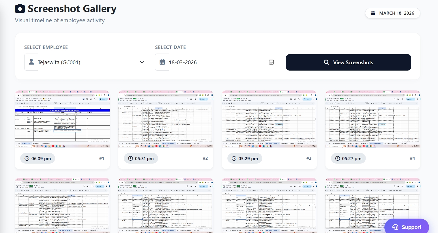 Automatic Screenshots